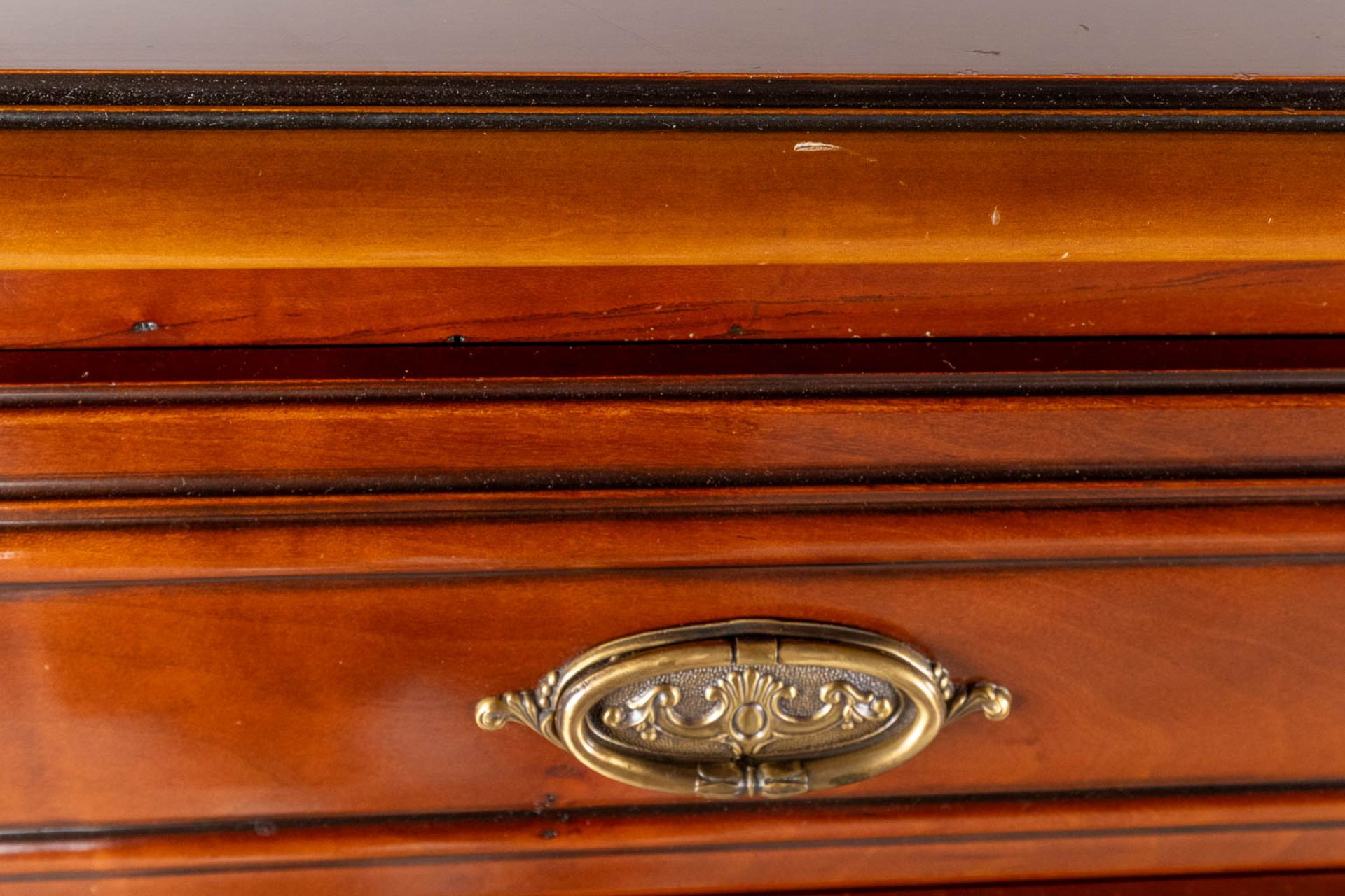 A dresser with 3 door s and 3 drawers, 20th C. (D:50 x W:171 x H:97 cm) - Image 15 of 18