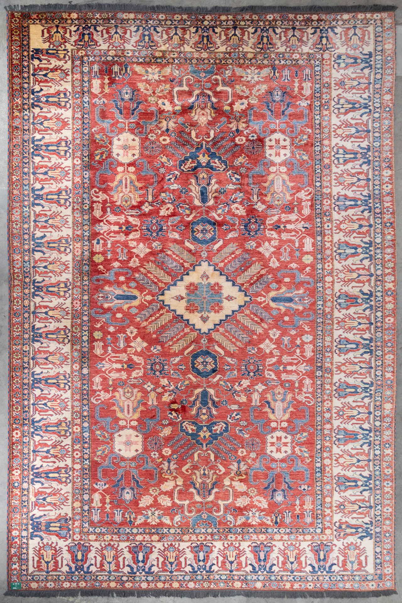 A large Oriental hand-made carpet, Ghazhi, Afganistan. (L:312 x W:455 cm) - Image 2 of 13