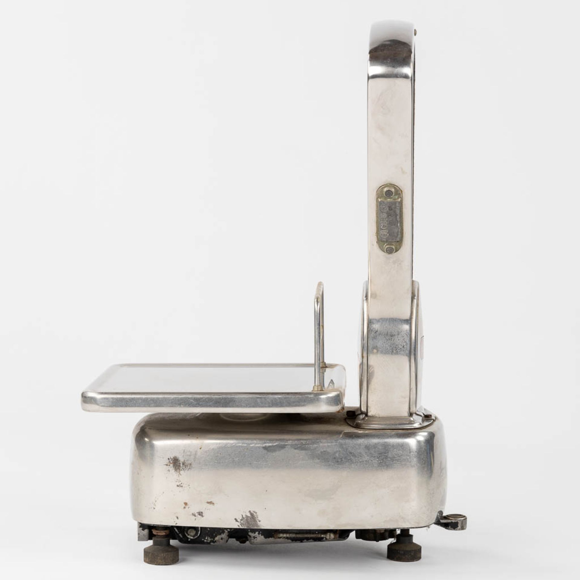 Berkel, two scales, enamelled and inox. (L:28 x W:55 x H:68 cm) - Image 14 of 15