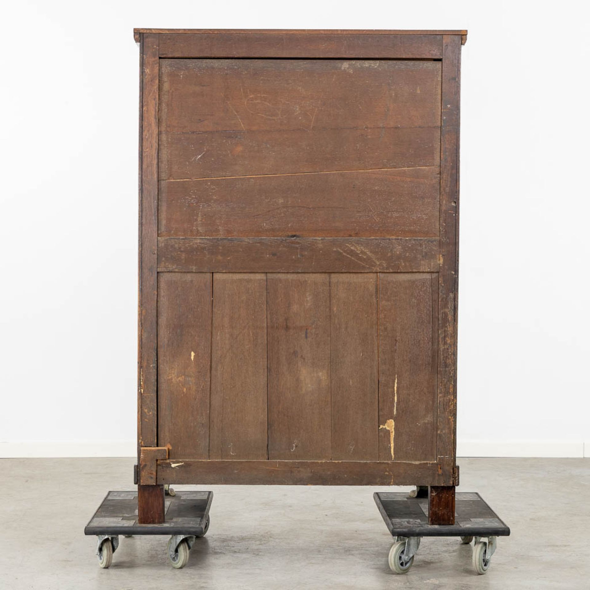 A 6-drawer cabinet, rosewood veneer mounted with bronze. Empire period, 19th C. (L:50 x W:100 x H:15 - Bild 6 aus 15