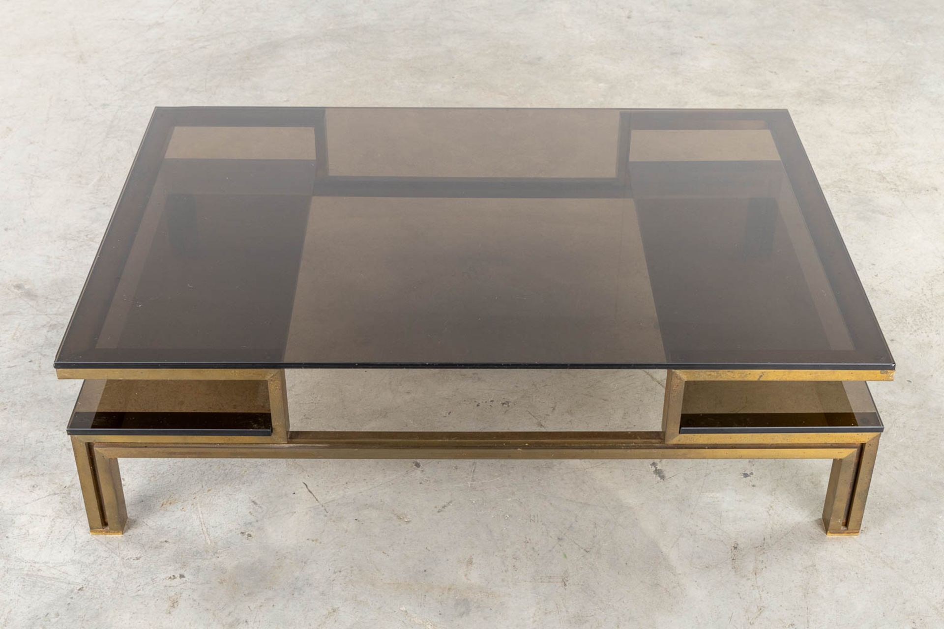 Guy LEFEVRE (1933-2018) 'Coffee table' for Maison Jansen. (L:80 x W:120 x H:34 cm) - Bild 9 aus 10
