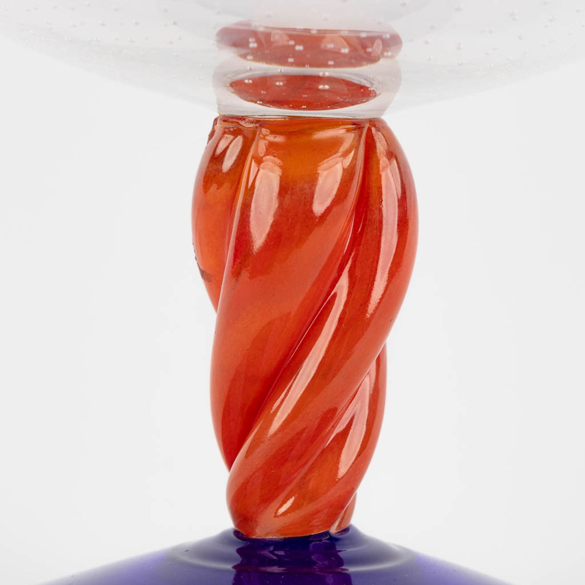 Ann WAHLSTR…M (1957) 'Vase' for Kosta Boda. (H:25 x D:26 cm) - Image 9 of 11