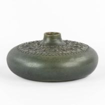 Hugo DE PUTTER &amp; Victoria BLANSAER (XX) 'Vase' glazed ceramics for Hugria. (H:8 x D:19 cm)