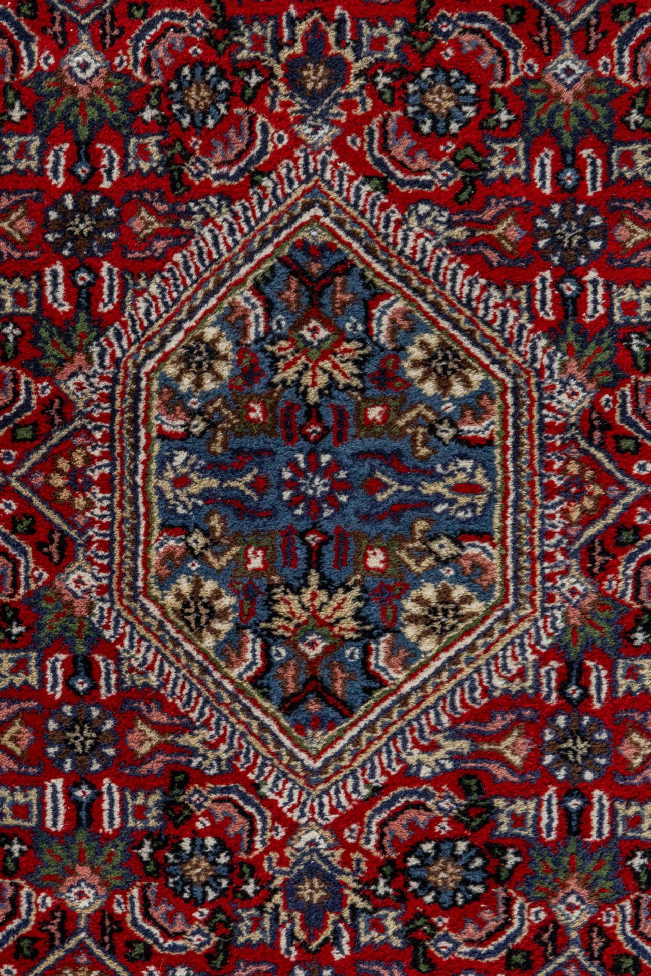 Four Oriental hand-made carpets. Bidjar and Afghan. (L:162 x W:95 cm) - Image 9 of 15