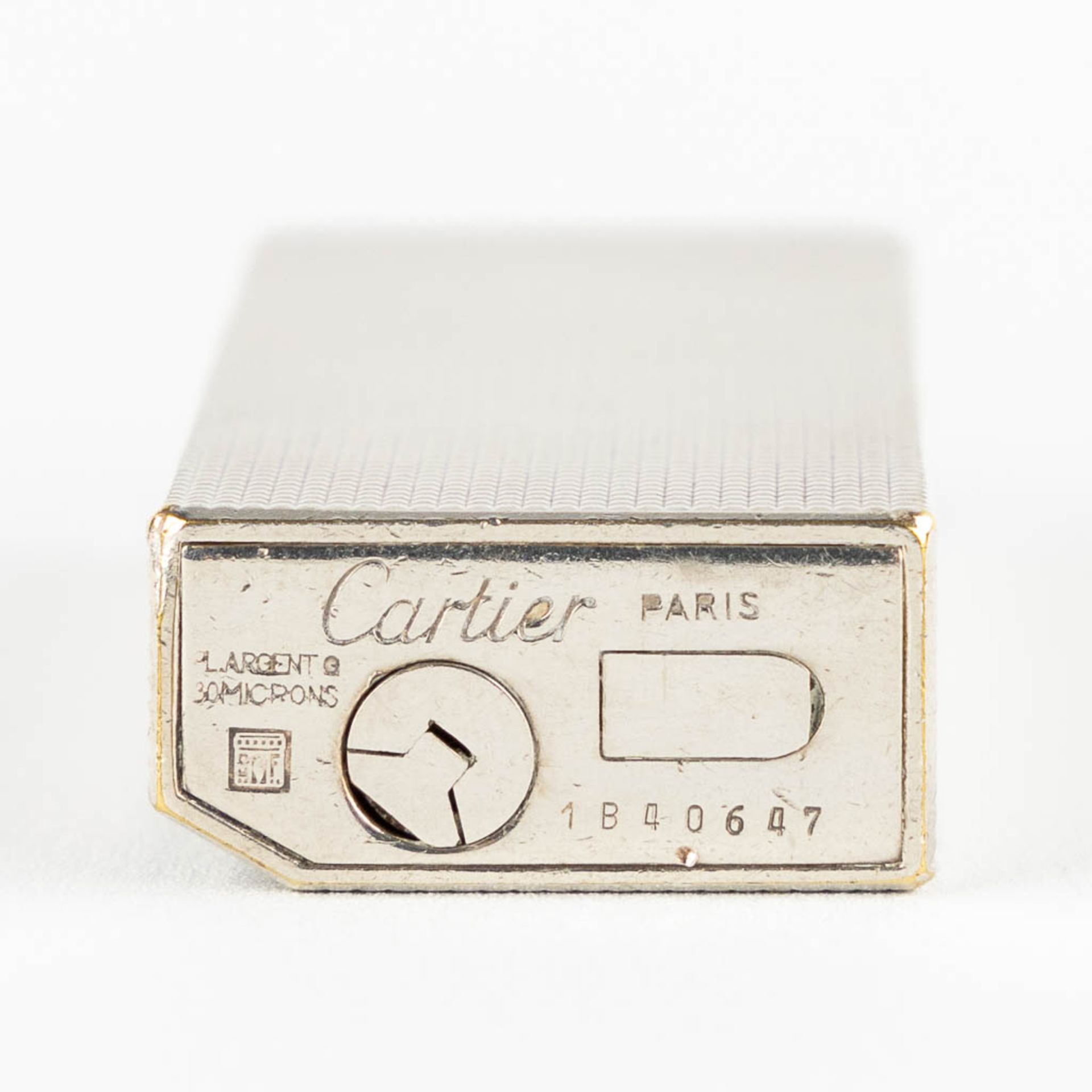 Must De Cartier, a vintage lighter in the original box. (L:1,2 x W:2,5 x H:7 cm) - Image 10 of 10