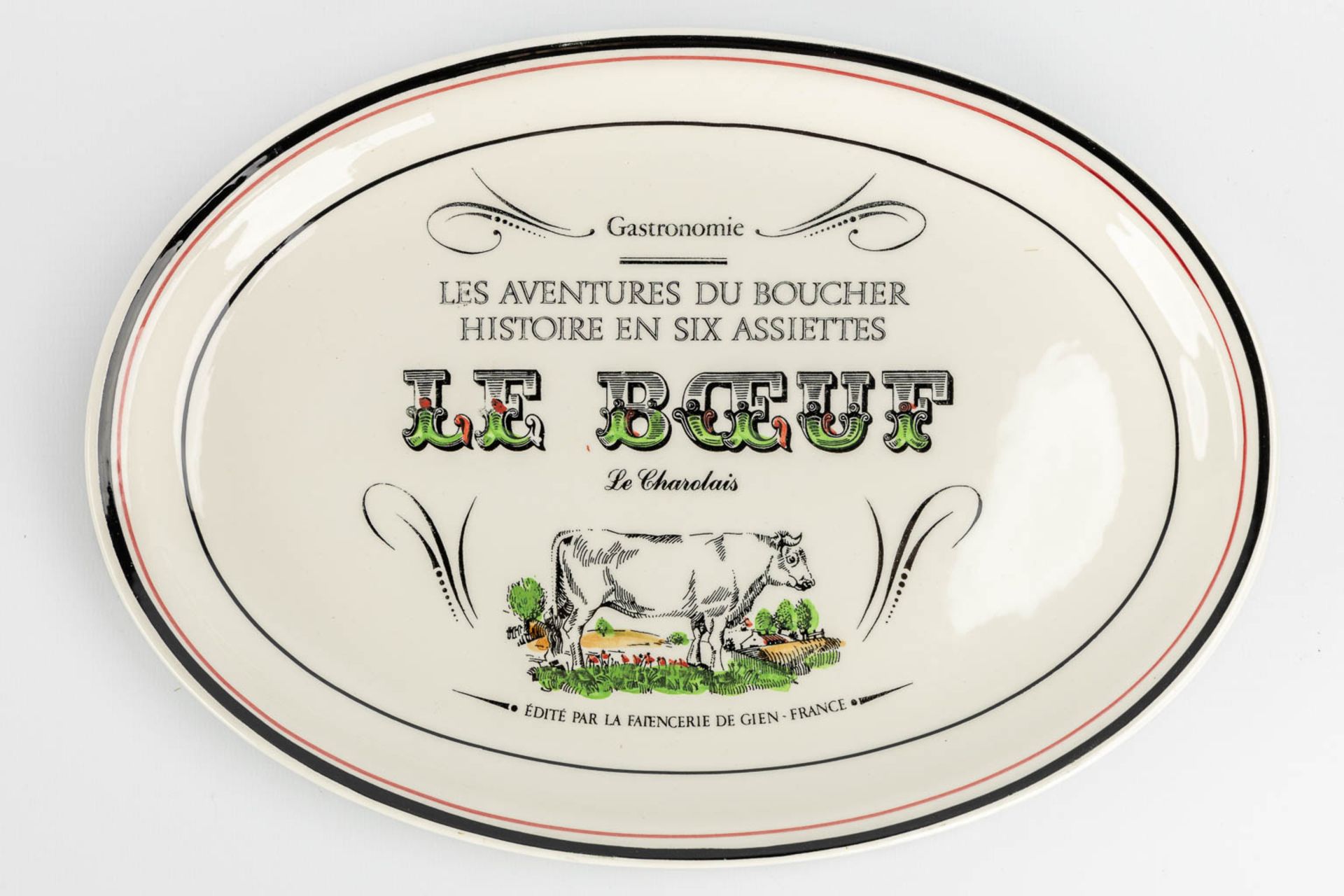 Gien, France, 'La Raclette' & 'Les Aventures Du Boucher'. (L:22 x W:31 cm) - Bild 11 aus 14
