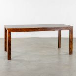 Oswald VERMAERCKE (1926)(attr.) 'Extendable table' veneered wood. (L:90 x W:170 x H:75 cm)