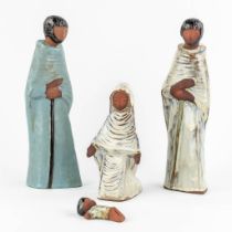 Rogier VANDEWEGHE (1923-2020) 'Nativity Scène' added a Joseph figurine. For Amphora. (W:10 x H:33 cm