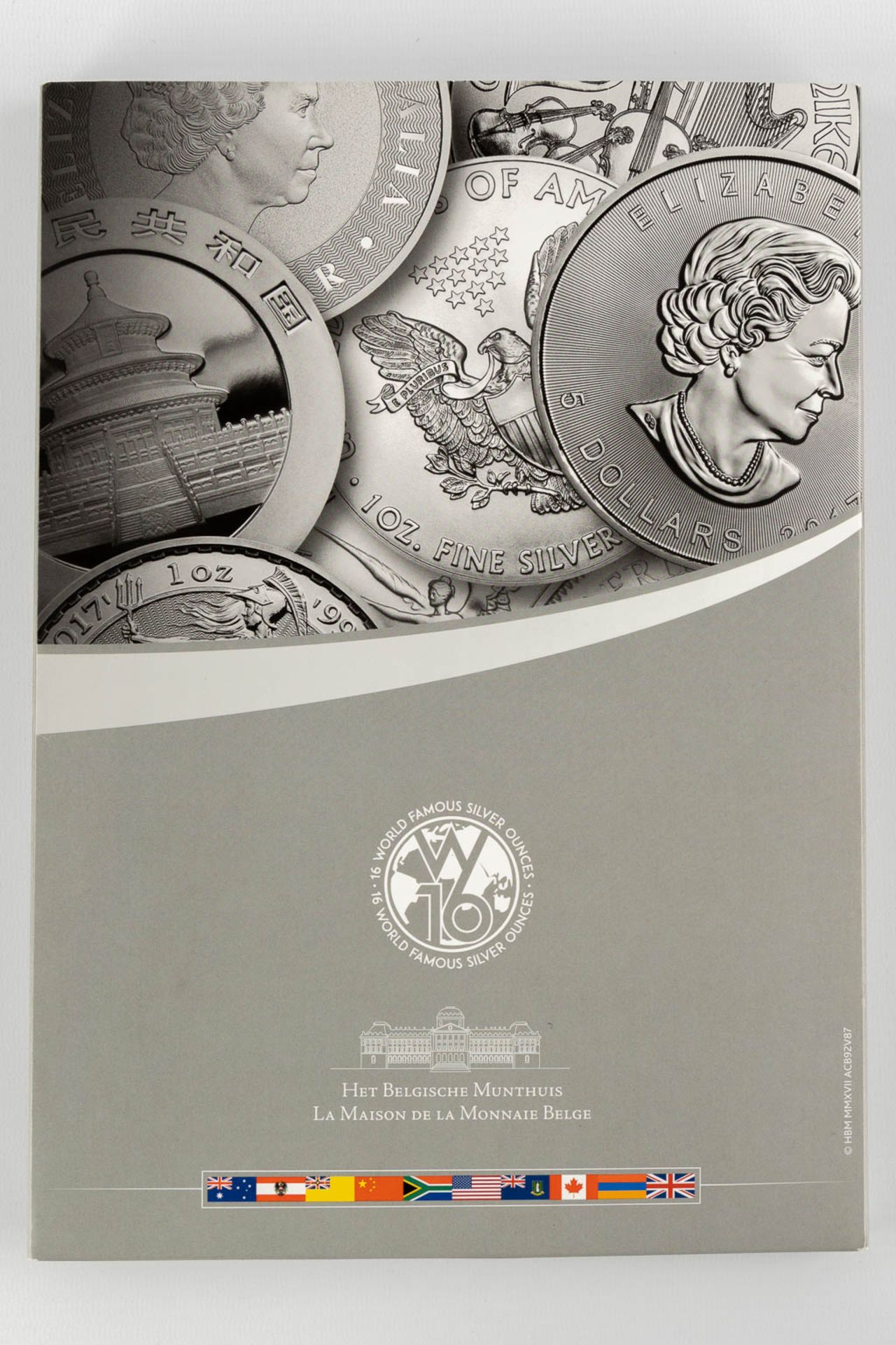 A large collection of 16 silver coins, 'The Nicest Coins of the World'. 999/1000. 15 troy Ounces (31 - Image 10 of 11