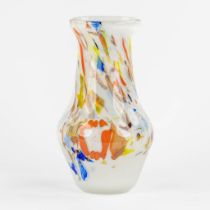 Val Saint Lambert 'Studio Crystal', a pâte de verre vase. (H:24 x D:14 cm)