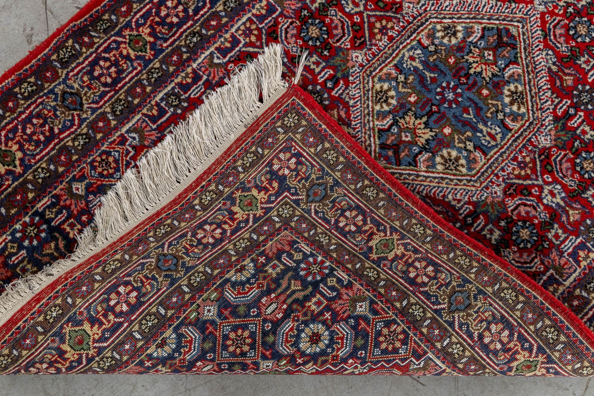 Four Oriental hand-made carpets. Bidjar and Afghan. (L:162 x W:95 cm) - Image 11 of 15