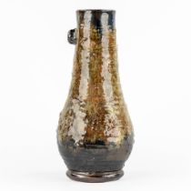 Roger GUERIN (1896-1954) 'Vase' glazed grès. (H:42 x D:19 cm)