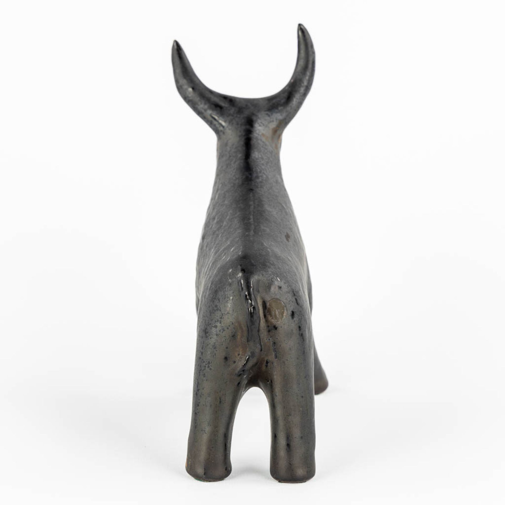 Rogier VANDEWEGHE (1923-2020) 'Bull' for Amphora. (L:7,5 x W:19 x H:18 cm) - Image 4 of 9