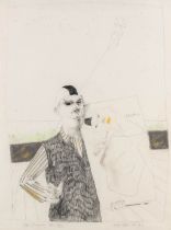 Koen SCHERPEREEL (1961-1997) 'Mijn Ogen Voor Jou', November 1982. Pencil on paper. (W:52 x H:70 cm)