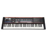 A Roland JX-3P Programmable Preset Polyphonic Stynthesizer Keyboard,