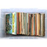 A Selection of Vinyl Record Albums,