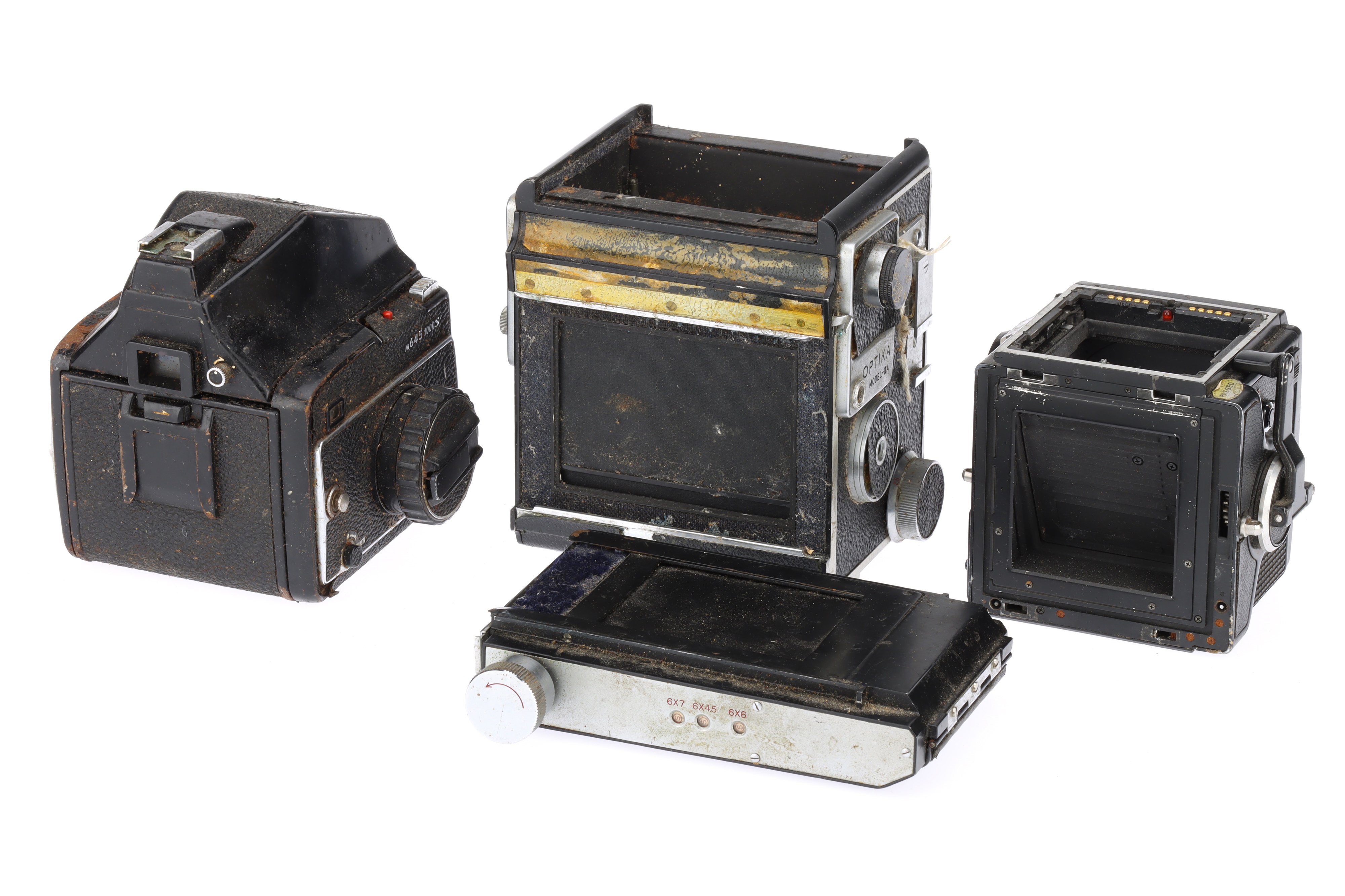 A Mixed Selection of Medium Format Camera Bodies, - Image 3 of 3