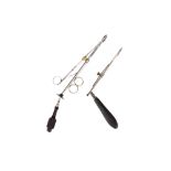 Surgical Instruments, a Mackenzie Tonsillotome and a Paul Guersant type Tonsillotome,