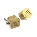 Two Brass Scarificators,