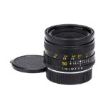 A Leitz Summicron-R f/2 50mm Lens,