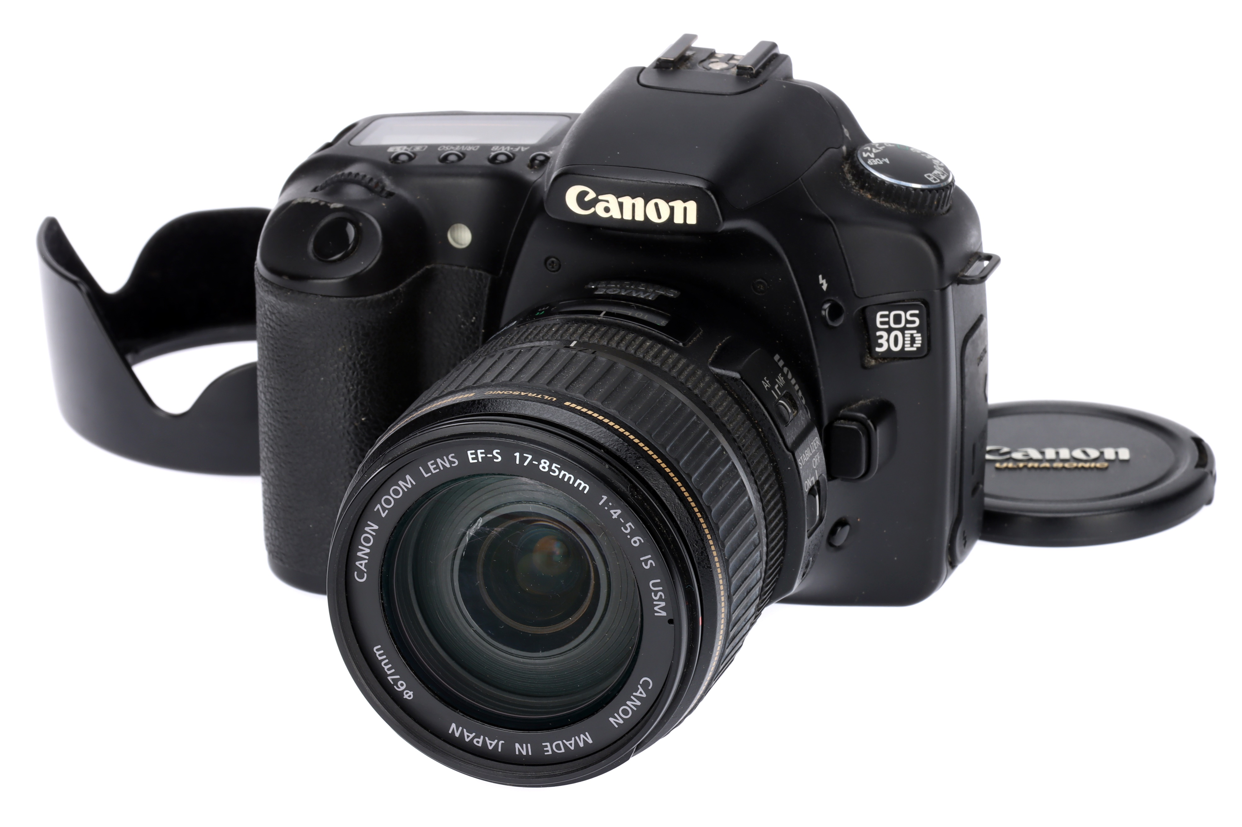 A Canon EOS 30D Digital SLR Camera,