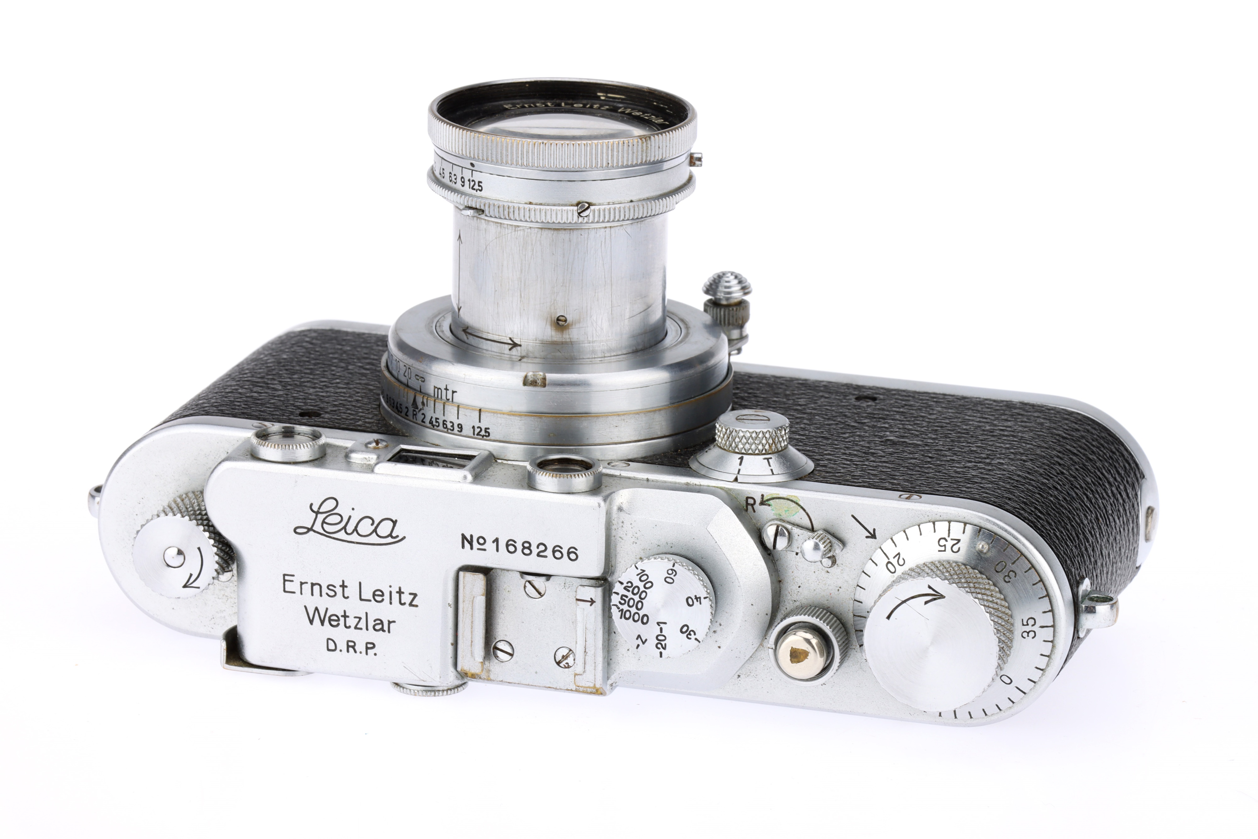 A Leica IIIa Rangefinder Camera, - Image 2 of 2