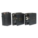 Three Self Contained Camera Projector Units,