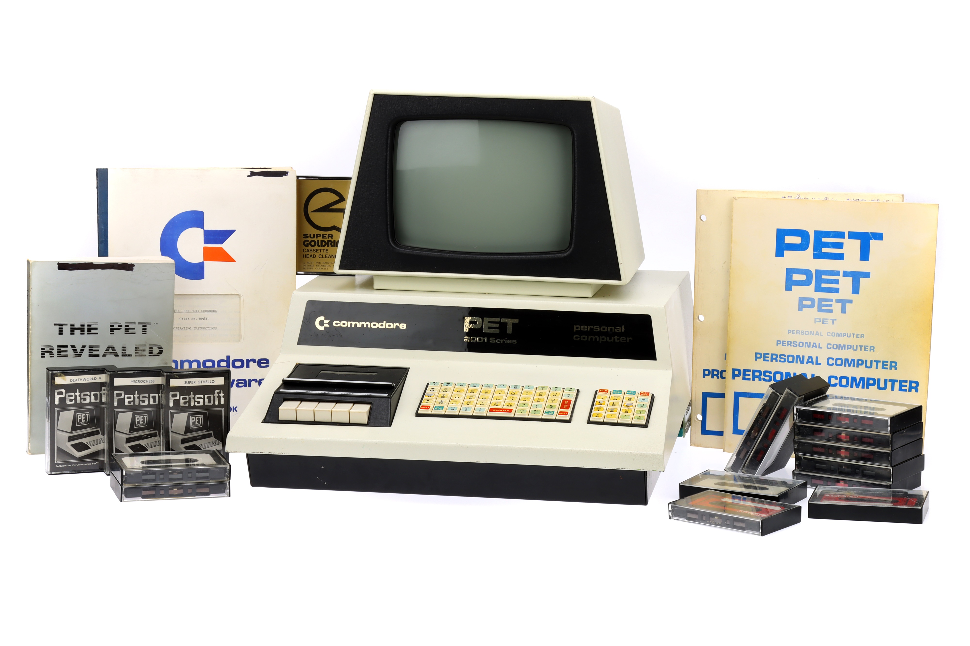 A Commodore PET 2001 Series 8BS Personal Computer,