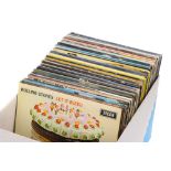 A Selection of Vinyl Record Albums,