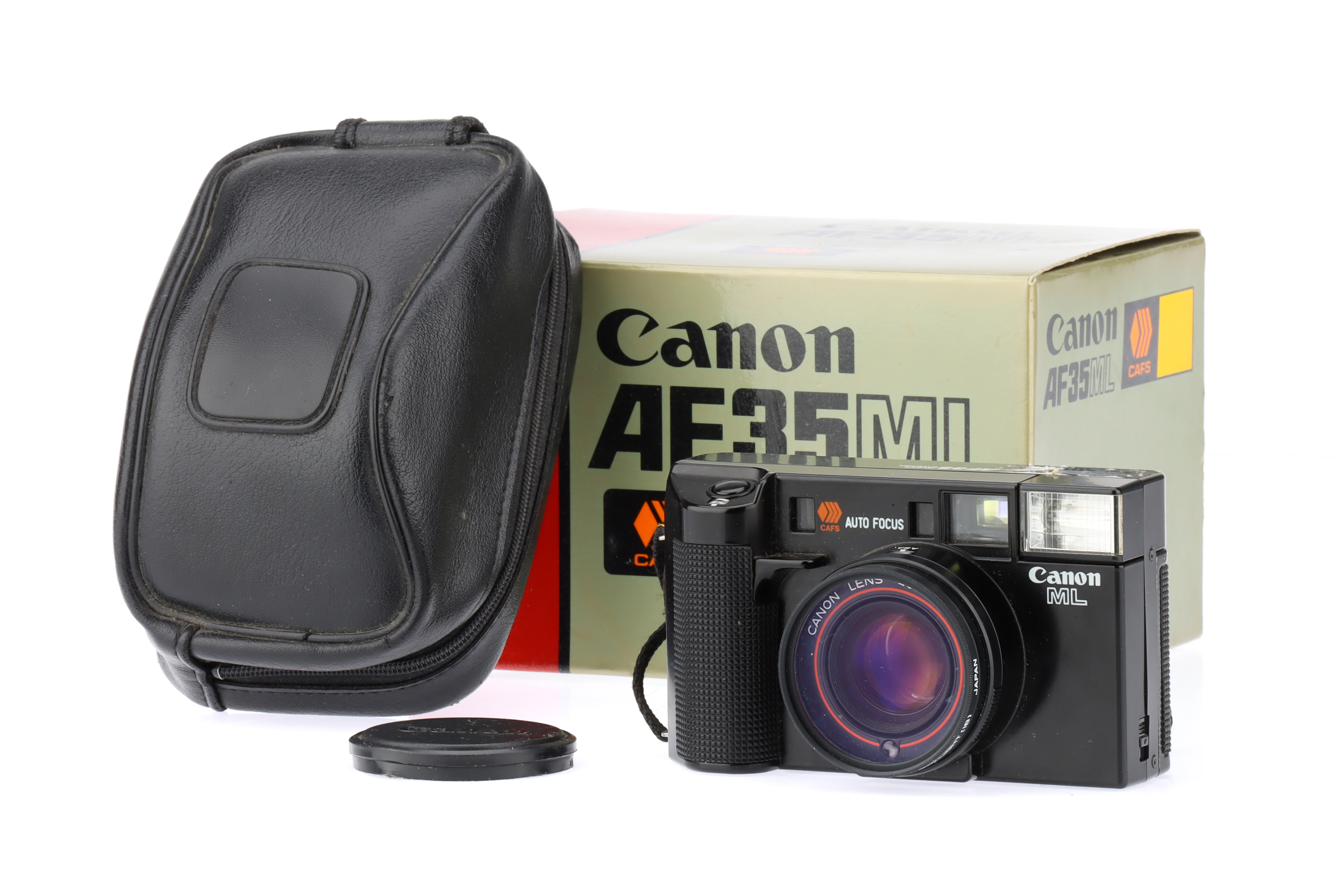 A Canon AF35 ML 35mm Compact Camera,