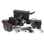 A Selection of Eight Cine Motion Picture Cameras,
