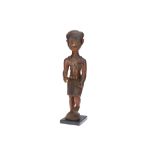 An African Tribal Ghana Figure with Patina of Use,