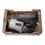 Two Professional VHS Video Recorder Cameras,