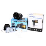 Two Digital Video Camcorder Cameras,