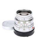 A Leitz Summicron f/2 50mm Dual Range Lens,