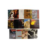 A Selection of Vinyl Record Albums,