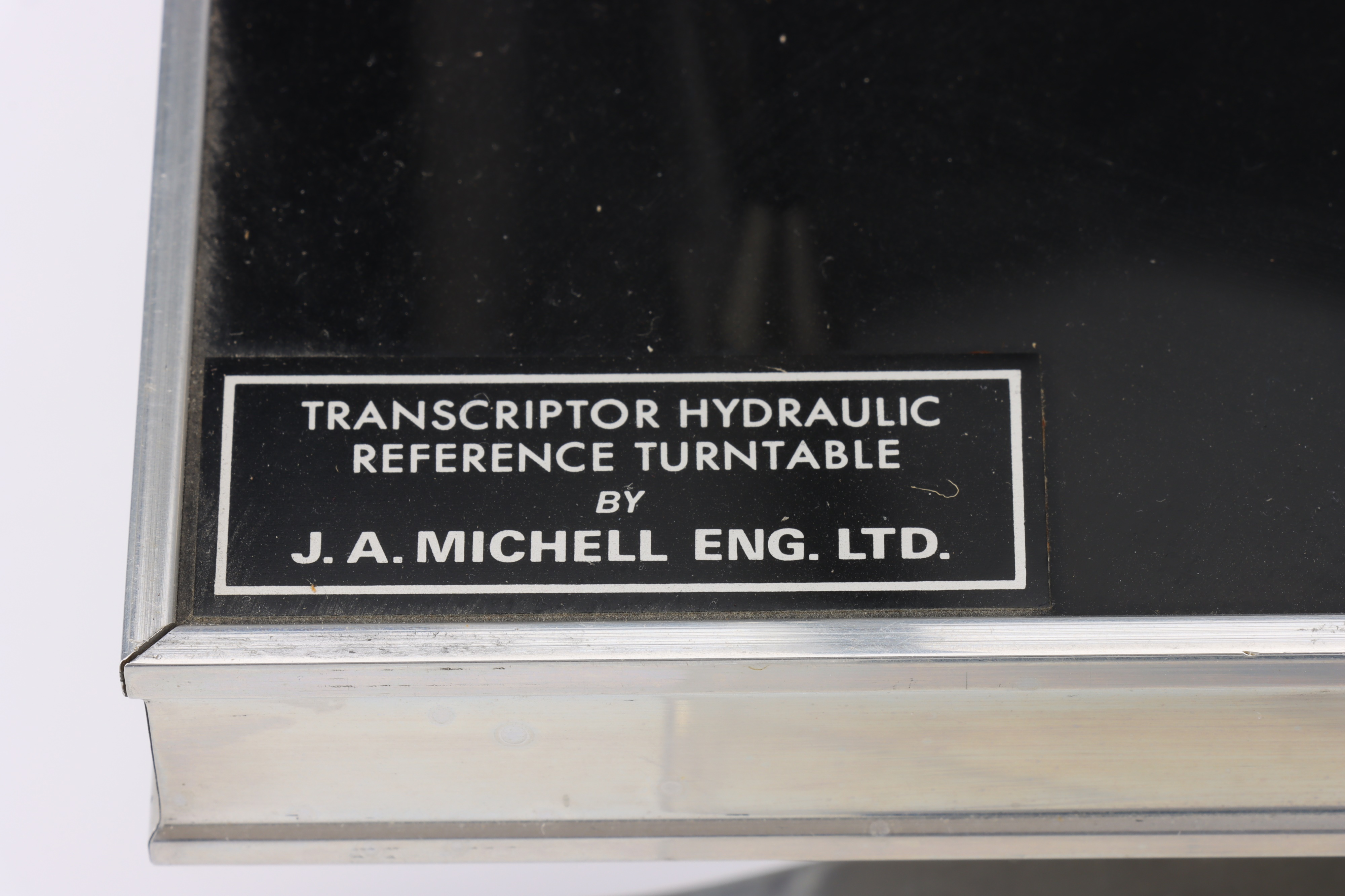 A Transcription Hydraulic Reference Turntable by J A Michell Eng. Ltd., - Image 6 of 7