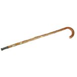An Interesting WWII vintage German Walking Stick,