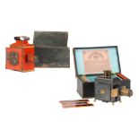 Two Tinplate Magic Lanterns,