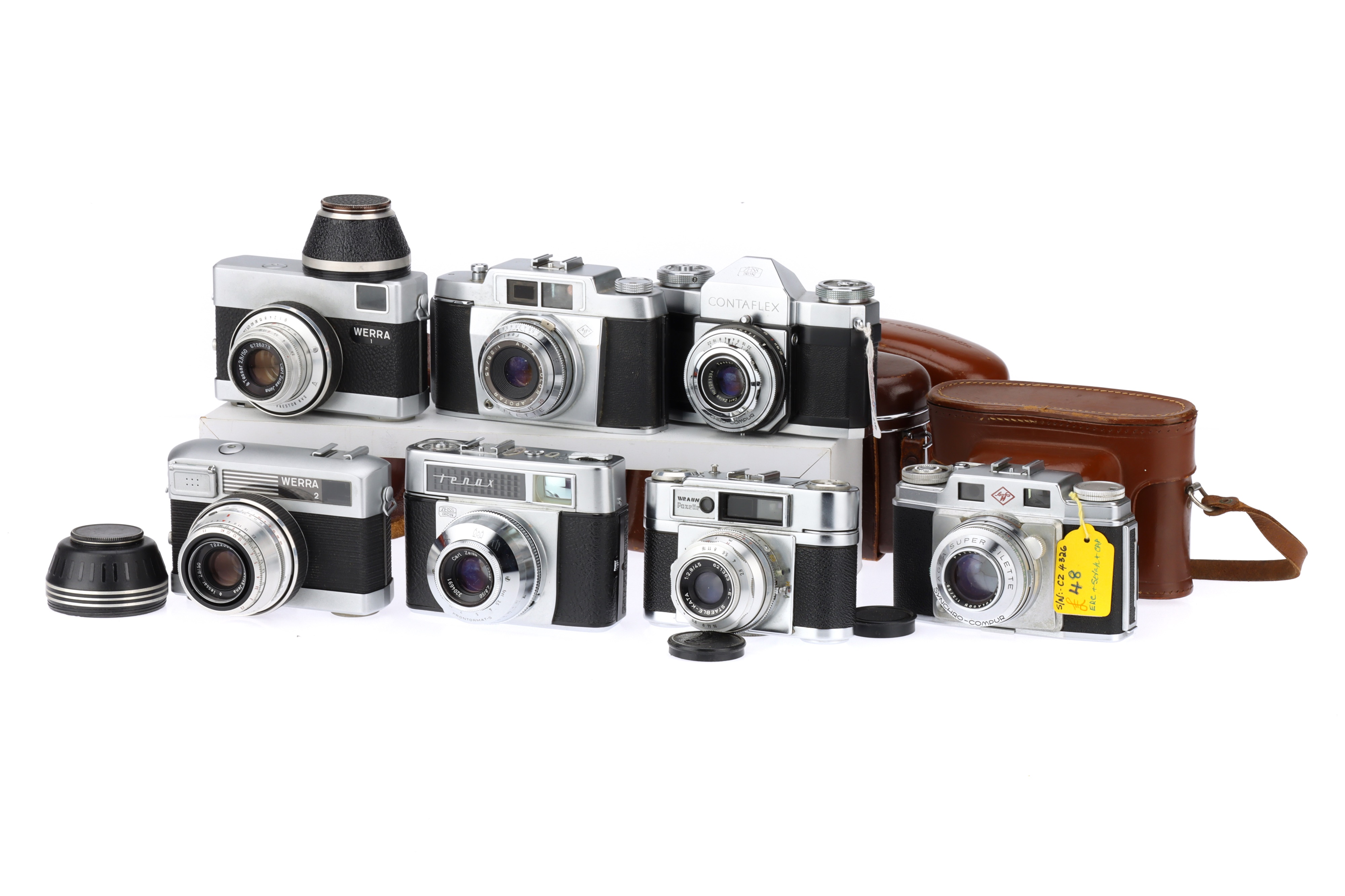 A Selection of Seven German 35mm Cameras,