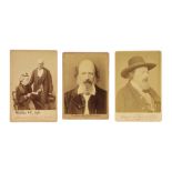 HERBERT ROSE BARRAUD (1845-1896), Three Cabinet Portrait Photographs,