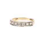 15 ct Cubic Zirconia Half Eternity Ring,