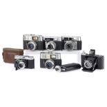 A Selection of Viewfinder 35mm Film Cameras