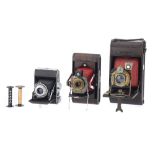 A Selection of Three Folding Cameras,