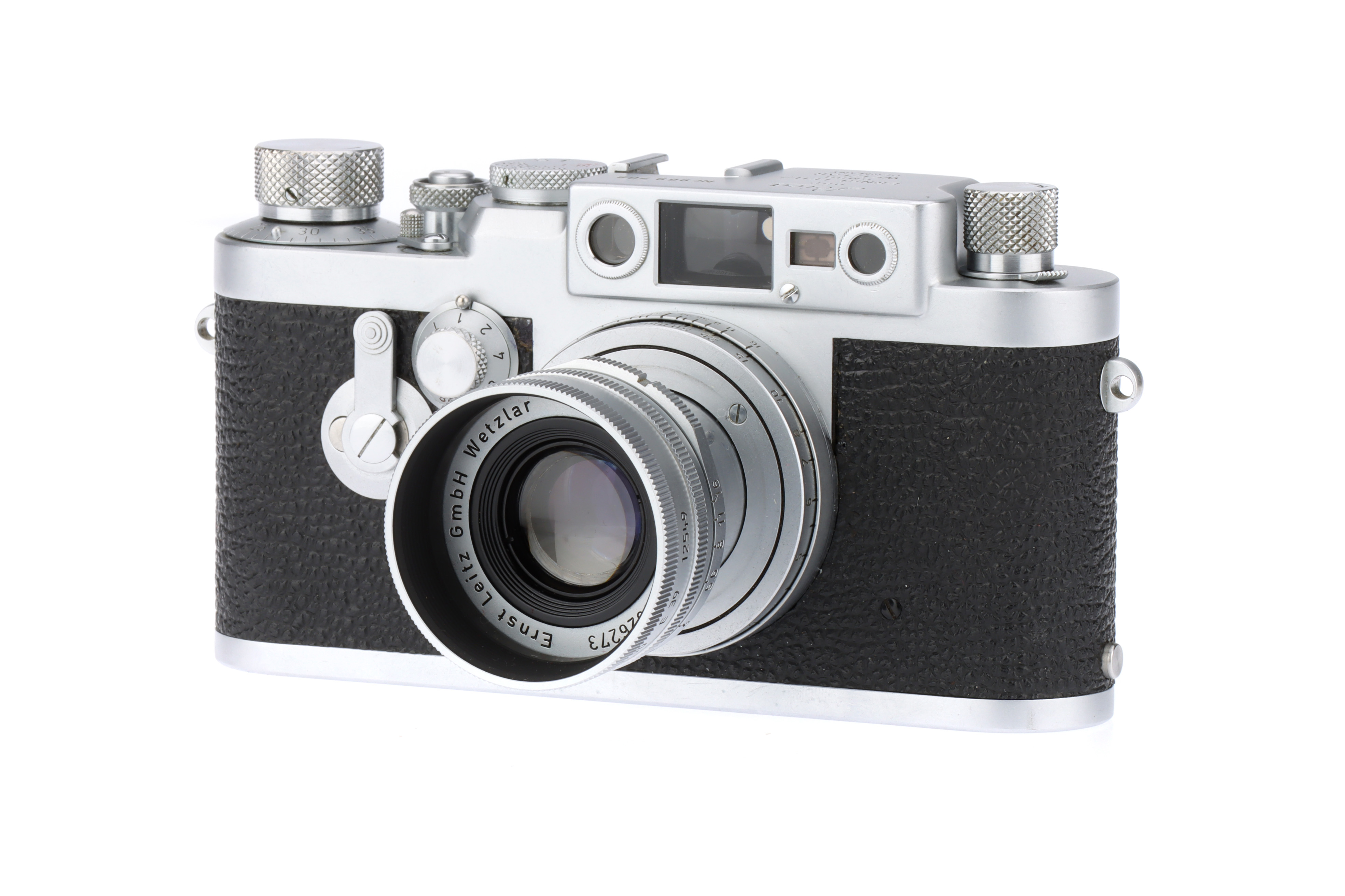 A Leica IIIg 35mm Rangefinder Camera Outfit, - Image 2 of 6