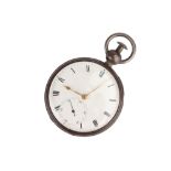 An Antique Pump Repeater Pocket Watch by Barraud,