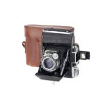 A Zeiss Ikon Super Ikonta Medium Format Rangefinder Camera,