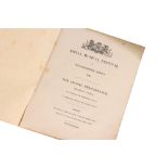 Royal Musical Festival at Westminster Abbey thursday June 1834 program