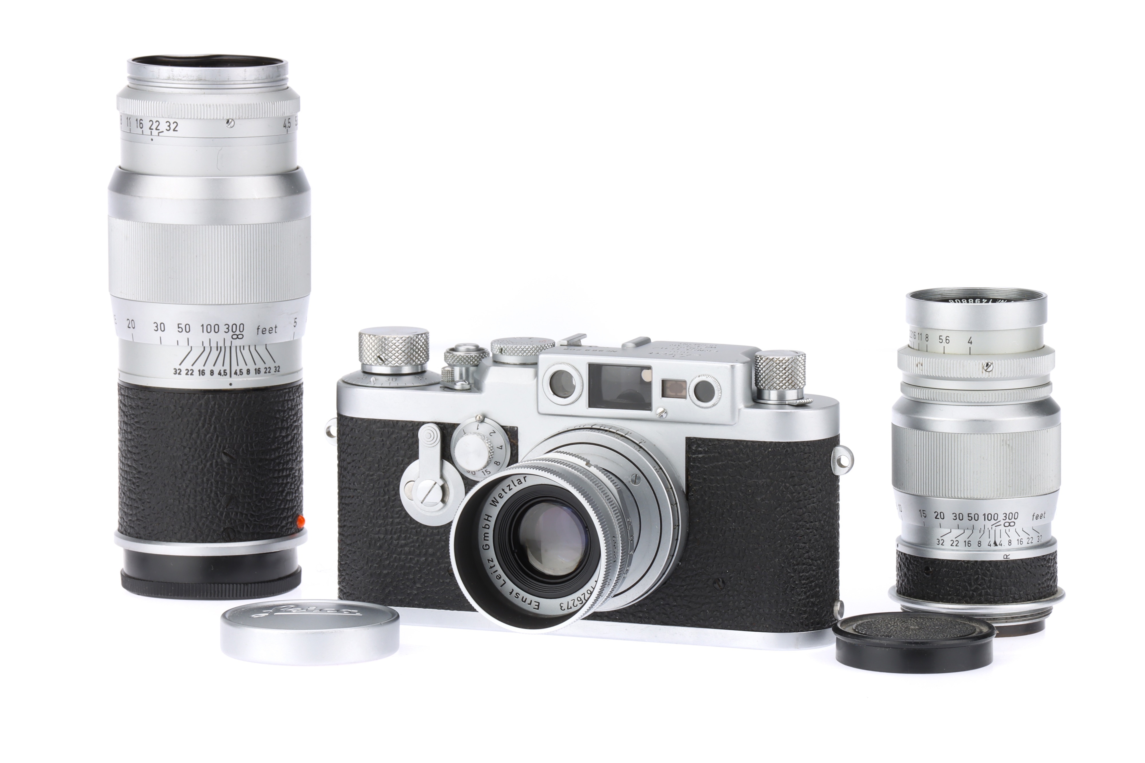 A Leica IIIg 35mm Rangefinder Camera Outfit,