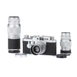 A Leica IIIg 35mm Rangefinder Camera Outfit,